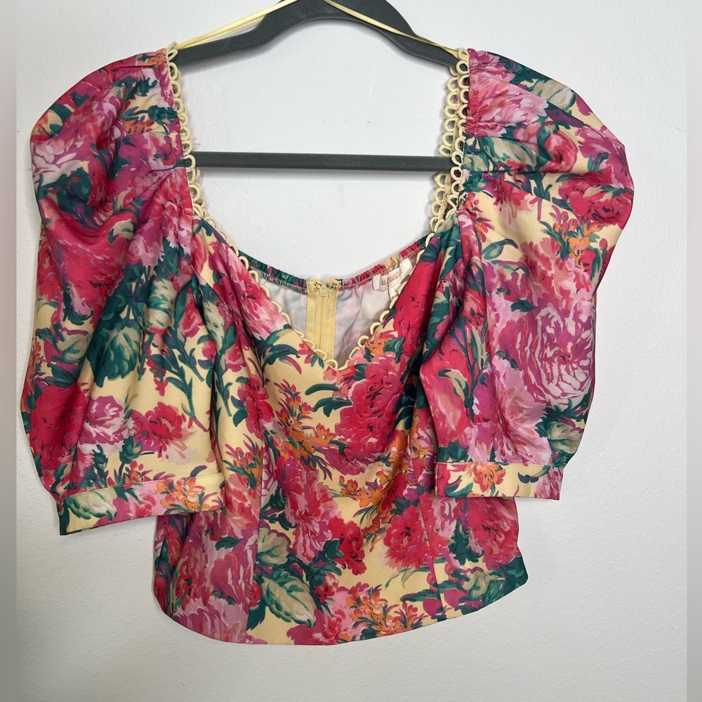 Flower blouse
